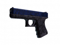 Glock-18 Blue Fissure